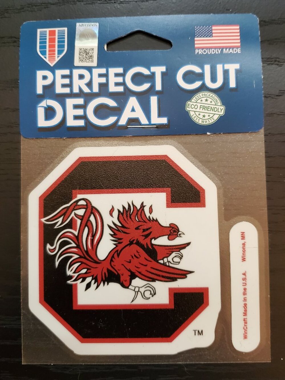 University of South Carolina Gamecocks 3" USC Decal NWT